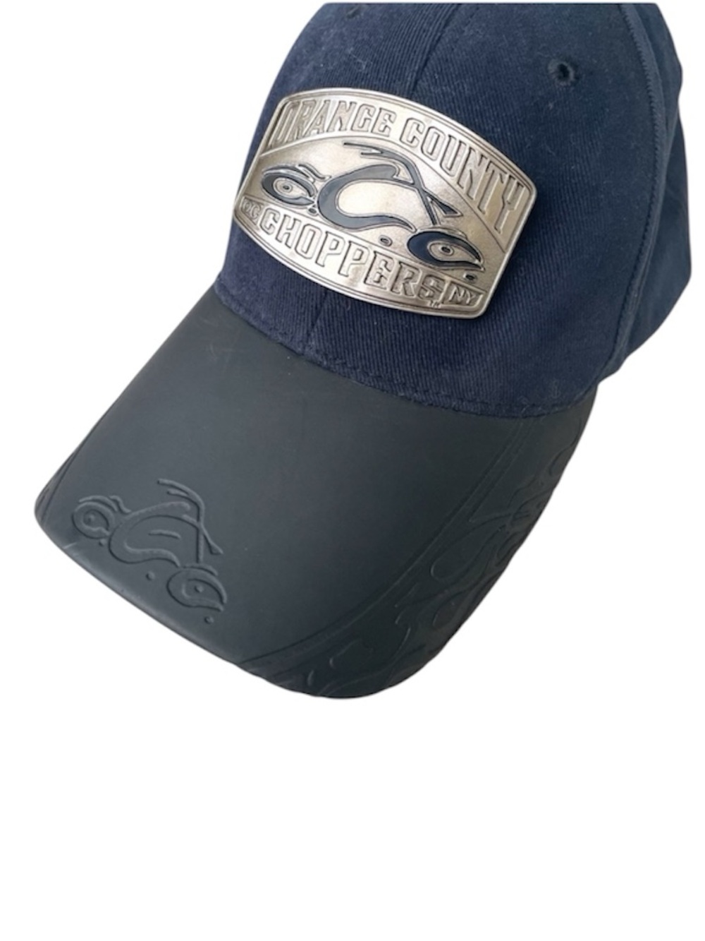 Orange County Choppers Cap Hat Bikercore Motorcycle Black Navy Metallic